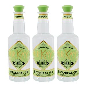 Deal 36 Bottles Arkay Zero Proof  Botanical Gin Alternative 33.3 FL OZ / 1 Liter