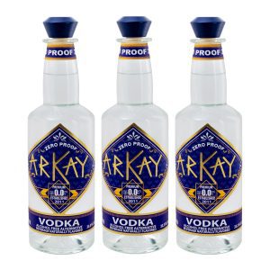 Deal 12 Bottles Zero Proof Vodka Alternative 33.3 FL OZ / 1 Liter
