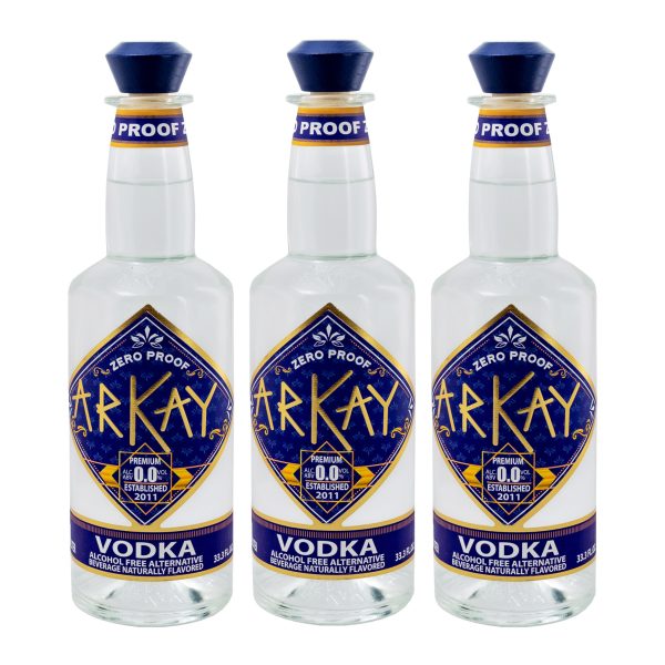3vodka Deal 72 Bottles Zero Proof Vodka Alternative
